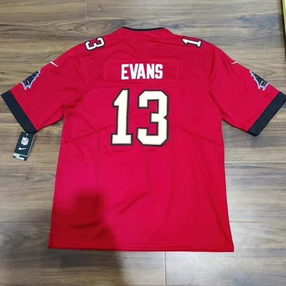Nike Tampa Bay Buccaneers Mike Evan #13 Jersey-Red